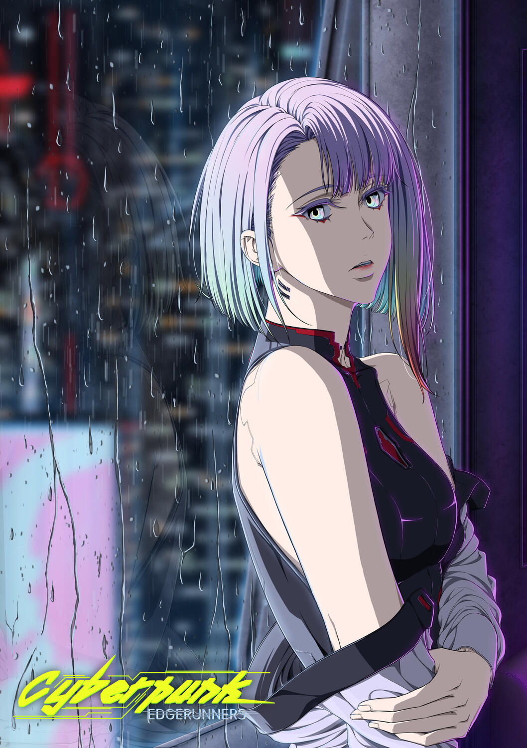 Lucy Cyberpunk edgerunners (Artwork Sample) fanart